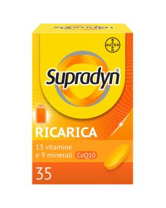 Supradyn Ricarica Integratore Multivitaminico Completo e Minerali con Co-Q10 35 Compresse