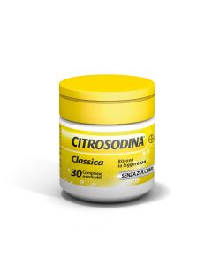 Citrosodina Masticabile Digestivo per Pesantezza di Stomaco senza zucchero 30 Compresse