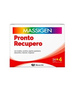 Massigen Pronto Recupero Integratore 14+4 Bustine