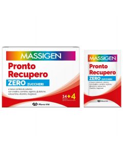 Massigen Pronto Recupero Zero Zuccheri 14 + 4 Buste