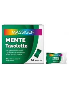 Massigen Mente 30 Tavolette Masticabili