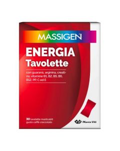 Massigen Energia Integratore Tonico Energetico 30 Tavolette