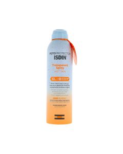 ISDIN Fotoprotector Spray Trasparente Wet Skin SPF 30 Protezione Corpo 250 ml