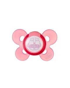 Chicco Physio Comfort Succhietto Rosa in Silicone 6-12m+