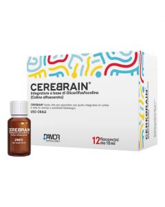 Cerebrain Integratore di Colina 12 Flaconcini