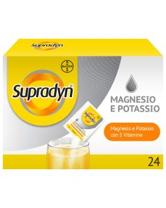 Supradyn Magnesio e Potassio Integratore Energetico 24 Bustine