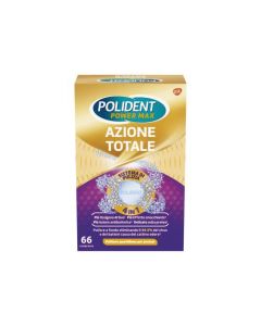 Polident Azione Totale Pulitore per Protesi e Dentiere 66 Compresse