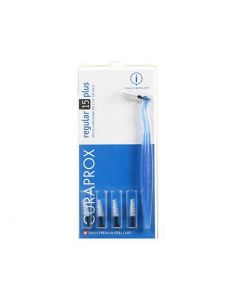 Curaprox Regular Refill 15 Scovolini Manico Nero 5 Pezzi