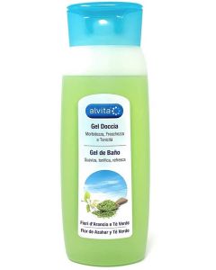 Alvita Gel Doccia Fiori D'arancio E Tè Verde Tonificante E Rinfrescante 300ml