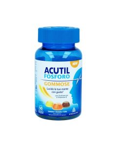 Acutil Fosforo Gommose Integratore Per Memoria e Concentrazione 50 Caramelle