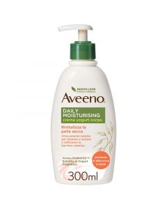 Aveeno Daily Moisturising Crema Corpo Allo Yogurt Miele e Albicocca 300ml