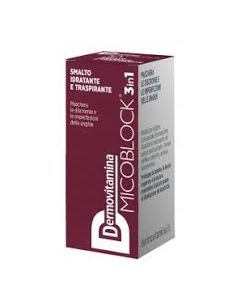 Dermovitamina Micoblock Smalto colore bordeaux 5ml