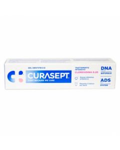 Curasept Gel Dentifricio 0,20% Ads+Dna 75 ml