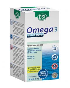 Esi Omega 3 Extra Pure Integratore per il cuore 120 perle