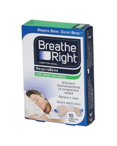 Breath Right Cerotti Nasali Balsamici 10 Pezzi
