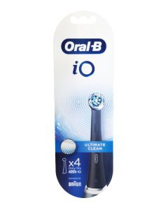Oral-b Testine Di Ricambio Io Ultimate Clean Nero 4 Pezzi