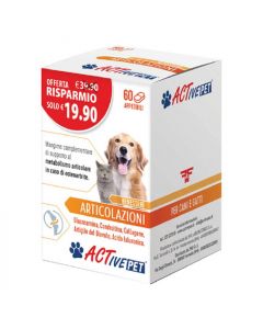Active Pet Integratore articolazioni cani e gatti 60 compresse