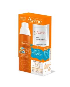 Avene Solari Spray Bambini Spf 50+ 200ml + Spray Acqua Termale 50ml Omaggio