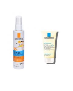 La Roche Posay Anthelios UVMUNE 400 Dermo Pediatrics Spray Invisibile 200 ml + Olio Detergente Lipikar 100 ml OMAGGIO