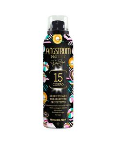 Angstrom Spray Solare Trasparente Protettivo SPF 15 Corpo 150 ml