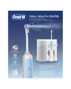 Oral-b Idropulsore Md20 + 2 Beccucci Oxyjet + 2 Beccucci Water Jet