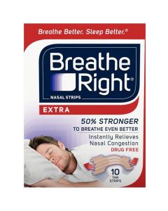 Breath Right Cerotti Nasali Extra Forte 10 Pezzi