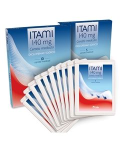 Itami 140mg Cerotto Medicato Dolori Articolari 10 Cerotti