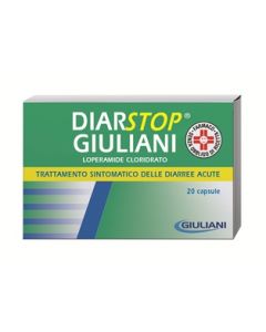 Diarstop 1,5mg Loperamide cloridrato Diarrea Acuta 20 Capsule