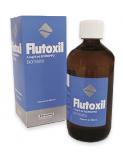 Flutoxil Sciroppo 5mg/5ml Bromexina cloridrato Flacone 250 ml