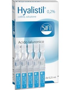 Hyalistil 0,2% Collirio Soluzione Oftalmica 20 Contenitori Monodose 0,25 ml