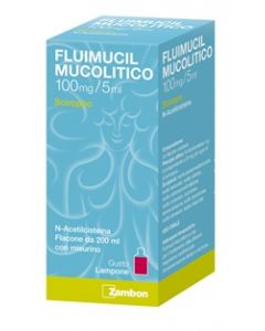 Fluimucil Mucolitico Sciroppo Per Tosse Grassa 100mg/5 Ml 200 Ml