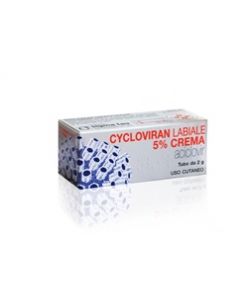 Cycloviran Labiale Crema 5% Aciclovir Herpes 2g