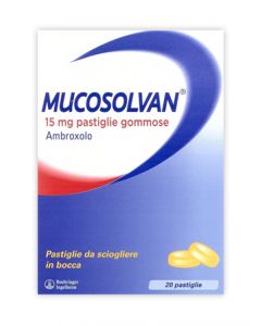 Mucosolvan 15mg Ambroxolo 20 Pastiglie Gommose