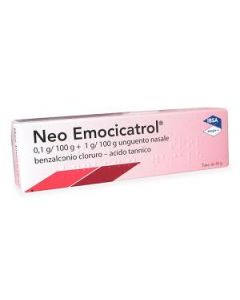 Neo-Emocicatrol 1mg/g + 20 mg/g Unguento Nasale 20 g