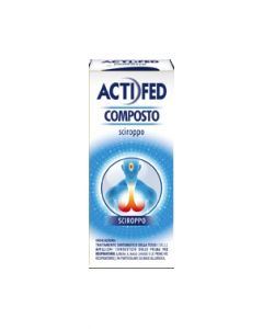 Actifed Composto Sciroppo Pseudoefedrina Cloridrato Decongestionante 100 ml