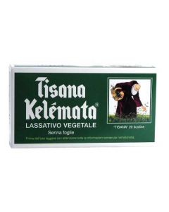 Tisana Kelemata Senna Foglie Lassativo Vegetale 20 Bustine 1,3g