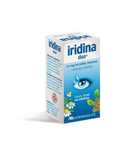 Iridina Due collirio flacone da 10ml