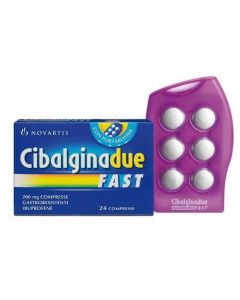 Cibalgina Due Fast 200 mg Ibuprofene 24 Compresse