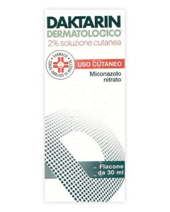 Daktarin Dermatologico Soluzione Cutanea 2% Miconazolo Flacone 30 ml