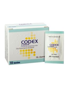 Codex 5 miliardi Saccharomyces boulardii 250 mg 10 Bustine