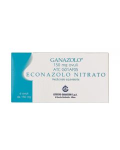 Ganazolo 150 mg Econazolo Antimicotico 6 Ovuli Vaginali