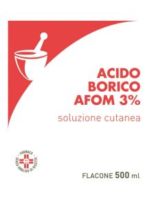 ACIDO BORICO AFOM*3% 500ML