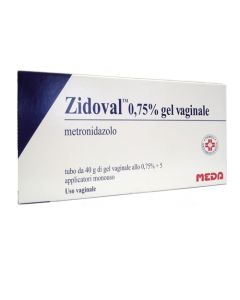 Zidoval Gel Vaginale 0,75% Metronidazolo 40g + 5 Applicatori