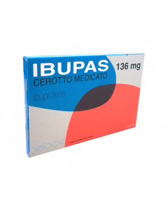Ibupas 136 mg ibuprofene Dolori Articolari 7 Cerotti Medicati
