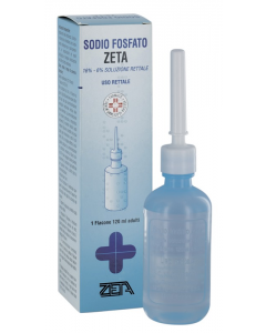 Sodio Fosfato Zeta Adulti 16%-6% Soluzione Rettale 120 ml