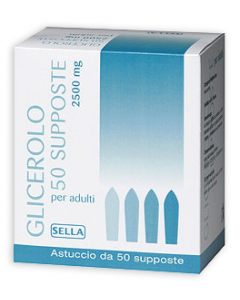 GLICEROLO*AD 50SUPP 2250MG