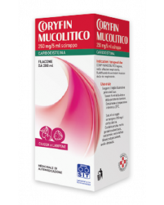CORYFIN MUCOLITICO*SCIR 200ML