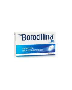 Neo Borocillina 1,2mg +20mg Antisettico Cavo Orofaringeo 16 Pastiglie