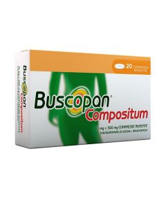 Buscopan Compositum 10mg + 500mg 20 Compresse Rivestite