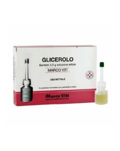 Glicerolo Marco Viti 4,5G Bambini Soluzione Rettale 6 Microclismi